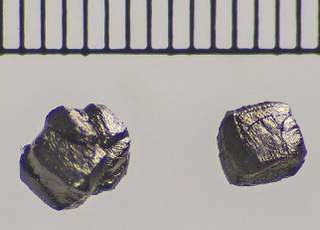 Granos de diamante del meteorito del Cañón del Diablo